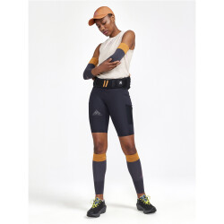 CRAFT Pro kurze Trailrunning-Leggings Damen 999000 - black XS