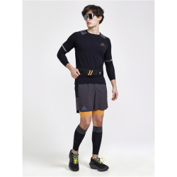 CRAFT Pro Fuseknit Trailrunningshirt Herren 992932 - slate/flex M