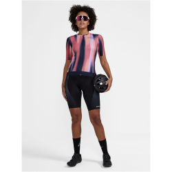 CRAFT ADV Aero Fahrradtrikot Damen 396007 - blaze/multi L