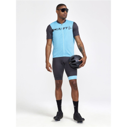 CRAFT Core Endur Logo Fahrradtrikot Herren 327992 - aquamarine/slate S