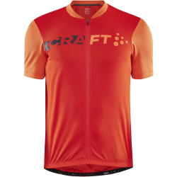 CRAFT Core Endur Logo Fahrradtrikot Herren 569550 - heat/crackle XXL