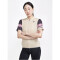 CRAFT Core Endur Logo Fahrradtrikot Damen 211992 - ecru/slate M