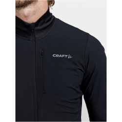 CRAFT Pro Gravel Wind langarm Fahrradtrikot Herren 999000 - black M