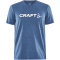 CRAFT Community Logo T-Shirt Herren 346200 - club cobolt melange XS