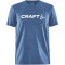 CRAFT Community Logo T-Shirt Herren 346200 - club cobolt melange XXL