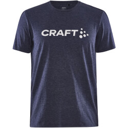 CRAFT Community Logo T-Shirt Herren 390200 - navy melange XL