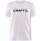 CRAFT Community Logo T-Shirt Herren 900200 - white melange 3XL