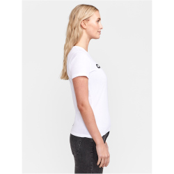 CRAFT Community Logo T-Shirt Damen 900200 - white/melange XS