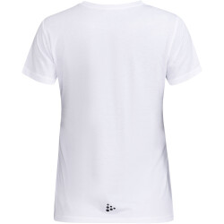 CRAFT Community Logo T-Shirt Damen 900200 - white/melange XS