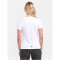CRAFT Community Logo T-Shirt Damen 900200 - white/melange XS