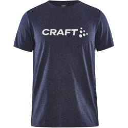 CRAFT Community Logo T-Shirt Kinder 390200 - navy melange...