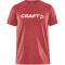 CRAFT Community Logo T-Shirt Kinder 430200 - bright red melange 158/164