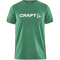 CRAFT Community Logo T-Shirt Kinder 651200 - team green melange 122/128