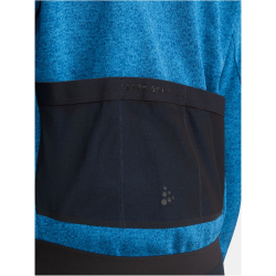 CRAFT ADV Gravel SubZ Knit Fahrradjacke Herren 337200 - whale/melange M