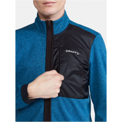 CRAFT ADV Gravel SubZ Knit Fahrradjacke Herren 337200 - whale/melange M