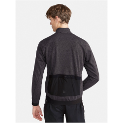 CRAFT ADV Gravel SubZ Knit Fahrradjacke Herren 999200 - black/melange M