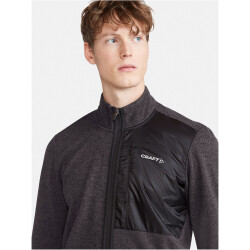 CRAFT ADV Gravel SubZ Knit Fahrradjacke Herren 999200 - black/melange XXL
