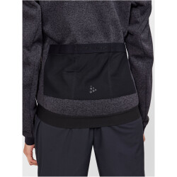 CRAFT ADV Gravel SubZ Knit Fahrradjacke Damen 999200 - black/melange XS