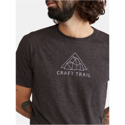 CRAFT ADV Wool Trailrunningshirt Herren 999200 - black melange XL