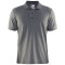 CRAFT Pique Classic Poloshirt Herren 1975 - dark grey melange S