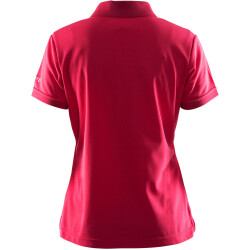 CRAFT Pique Classic Poloshirt Damen 1469 - russian rose L/40