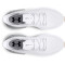 UNDER ARMOUR Shift Laufschuhe Herren 100 - white/metallic silver/black 41