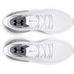 UNDER ARMOUR Shift Laufschuhe Herren 100 - white/metallic silver/black 47.5
