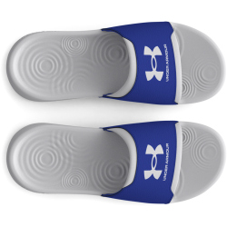 UNDER ARMOUR Ignite Select Slides Jungen 100 - halo gray/blue/halo gray 32