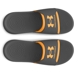 UNDER ARMOUR Ignite Select Slides Herren 102 - castlerock/castlerock/nova orange 42.5