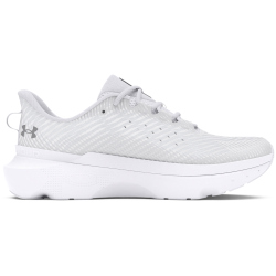 UNDER ARMOUR Infinite Pro Laufschuhe Damen 100 - white/distant gray/halo gray 37.5