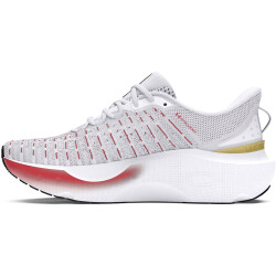 UNDER ARMOUR Infinite Elite Laufschuhe Damen 101 - white/black/metallic gold 37.5
