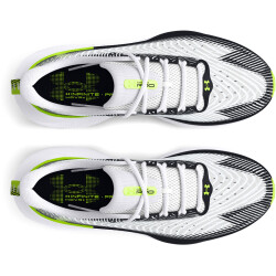 UNDER ARMOUR Infinite Pro Laufschuhe Herren 103 - white/black/high vis yellow 40