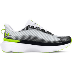 UNDER ARMOUR Infinite Pro Laufschuhe Herren 103 - white/black/high vis yellow 40