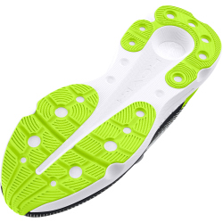 UNDER ARMOUR Infinite Pro Laufschuhe Herren 103 - white/black/high vis yellow 42.5