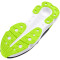 UNDER ARMOUR Infinite Pro Laufschuhe Herren 103 - white/black/high vis yellow 44