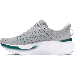 UNDER ARMOUR Infinite Elite Laufschuhe Herren 102 - halo gray/halo gray/hydro teal 43