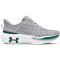 UNDER ARMOUR Infinite Elite Laufschuhe Herren 102 - halo gray/halo gray/hydro teal 46