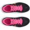 UNDER ARMOUR Rogue 4 AL Laufschuhe M&auml;dchen 001 - black/fluo pink/nova orange 29