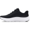 UNDER ARMOUR Surge 4 Laufschuhe Jungen 001 - black/anthracite/white 35.5