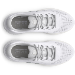 UNDER ARMOUR Rogue 4 Laufschuhe Damen 100 - white/halo gray/metallic silver 37.5