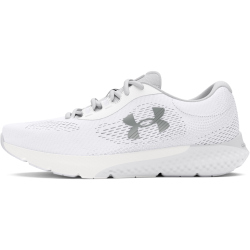 UNDER ARMOUR Rogue 4 Laufschuhe Damen 100 - white/halo gray/metallic silver 40