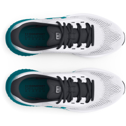 UNDER ARMOUR Rogue 4 Laufschuhe Herren 102 - white/circuit teal/circuit teal 40