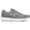 UNDER ARMOUR Rogue 4 Laufschuhe Herren 100 - steel/white/black 40.5