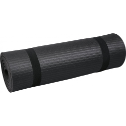 V3TEC Soft Gymnastikmatte schwarz 185 x 60 x 1,5 cm