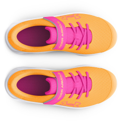 UNDER ARMOUR Pursuit 3 BL AC Laufschuhe M&auml;dchen 800 - nova orange/nova orange/rebel pink 33