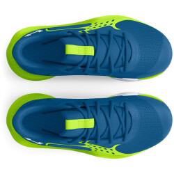 UNDER ARMOUR Jet 23 Basketballschuhe Kinder 401 - photon blue/high vis yellow/white 36.5