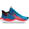 UNDER ARMOUR Jet 23 Basketballschuhe 401 - capri/black/red solstice 40