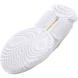 UNDER ARMOUR Flow FUTR X 3 Basketballschuhe 103 - white/white/metallic gold 38.5