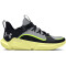 UNDER ARMOUR Flow FUTR X 3 Basketballschuhe 003 - black/sonic yellow/castlerock 38