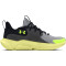 UNDER ARMOUR Flow FUTR X 3 Basketballschuhe 003 - black/sonic yellow/castlerock 38